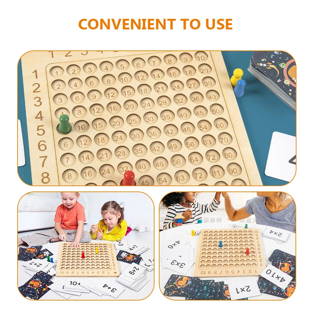 Детские игрушки детский стол умножения учебные пособия настольная игра