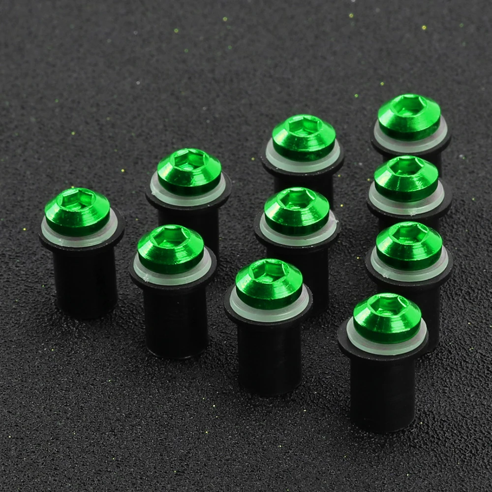 Болты на лобовое стекло для kawasaki NINJA 1000 125 250 300 650 400 R z650 z750 z800 z1000 SX Z900 RS 10 шт. 5 мм