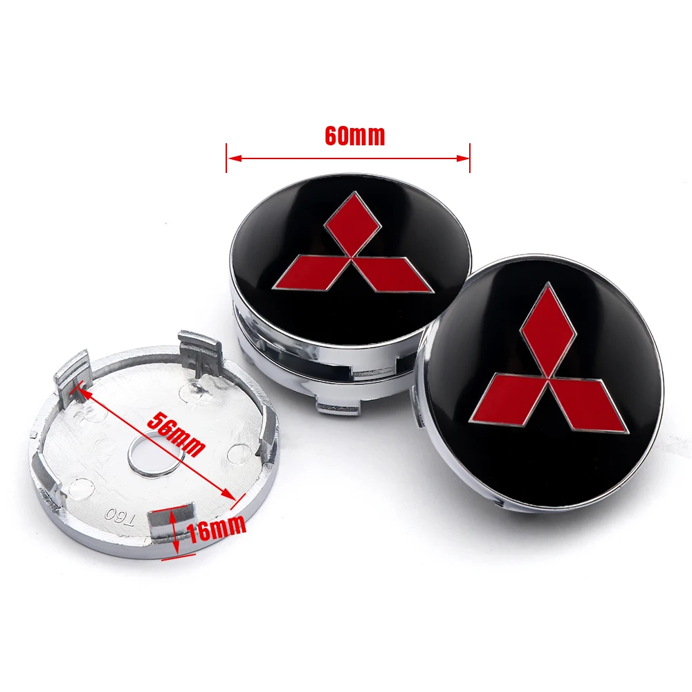 4 шт. 56/60 мм автомобильный Стайлинг колпаки для центральной ступицы колеса обод