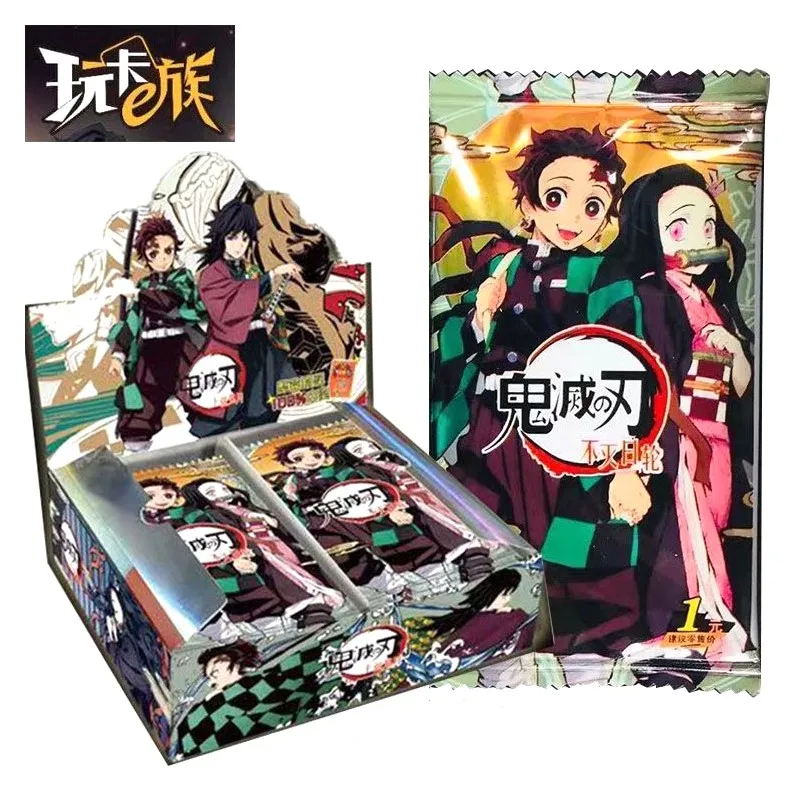 

Anime Demon Slayer Cards Nezuko Kamado Tanjirou Peripheral Flash SSP MR Rare Collection Card For Christmas Gift