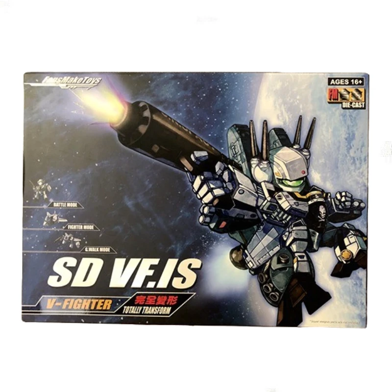 

In Stock FansMakeToys SD Robotech Macross VF-1S Alloy parts Action Figures Toy Gift Collection Hobby