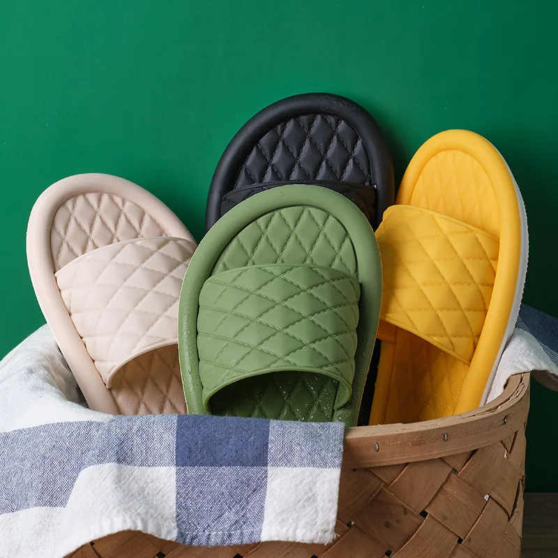 Comfortable Breathable Quiet Odor Proof Slippers Bathroom Shoes Men Personalized Deodorization
