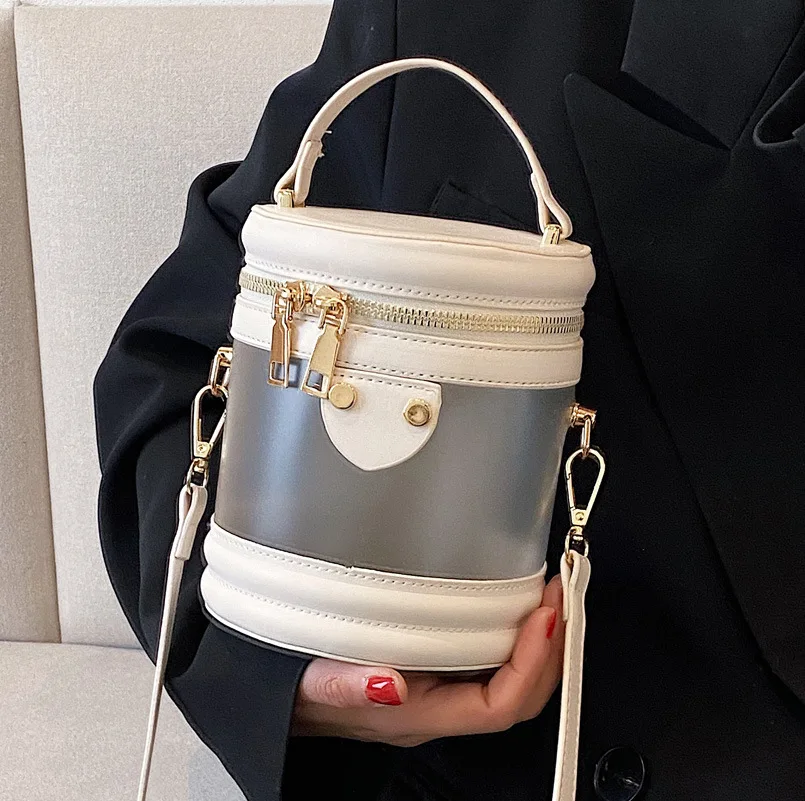 

Pu Leather Cup Shape Transparent Ita Bag Fashion Purses And Handbags For Women Japanese Style Small Shoulder Crossbody Bag