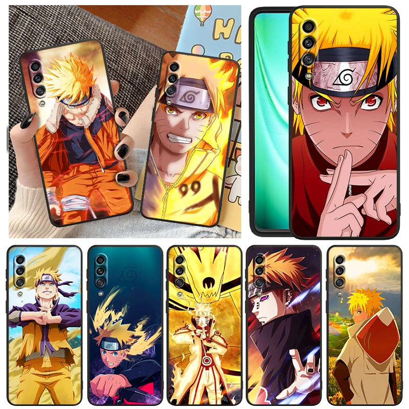 

Fashion Naruto Cool For Samsung Galaxy A90 A80 A70 S A60 A50S A30 S A40 S A2 A20E A20 S A10S A10 E Black Phone Case Capa