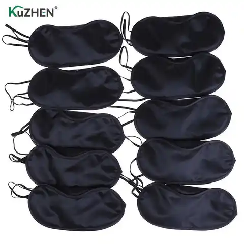 10 pcs., Soft portable eye mask