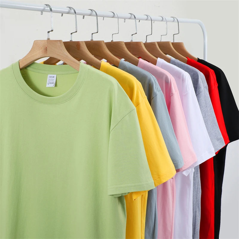 

High Quality cheap Maglietta 100% Cotton Blank custom graphic Screen Print essential Unisex Vendors For Plain Men T shirts