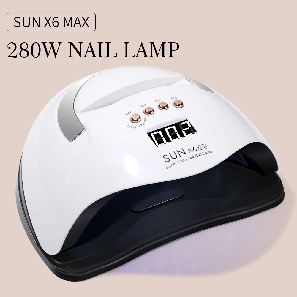 220/280W High-power Nail Light Quick-drying Led/UV Phototherapy Machine Intelligent Nail Machine Dryer