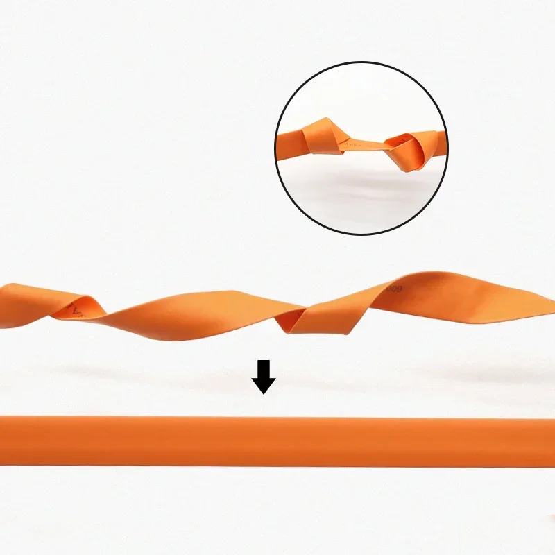 Диаметр термоусадочной трубки оранжевого цвета 2:1 1/3/5 м. Термостойкая проволока