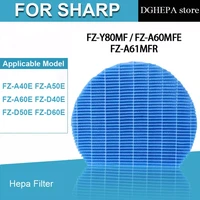 replacement humidification filter fz y80mf fz a60mfe fz g60mfe fz a61mfr for sharp air purifier kc f40 w kc a51r kc d60eu etc
