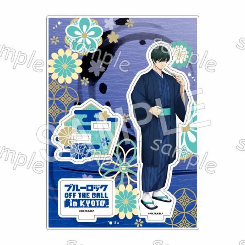 

BLUE LOCK Anime Figures Isagi Yoichi Cosplay Acrylic Stand Model Plate Desk Decor Standing Sign Fans Christmas Gifts Toys