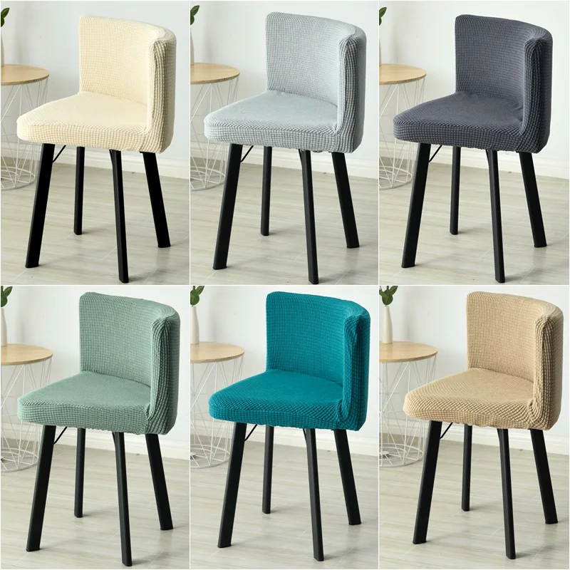 

New Cheap Polar Fleece Elastic Triangle Chair Cover Washable Dining Chair Covers Office Chair Hotel Home Party Dedicated