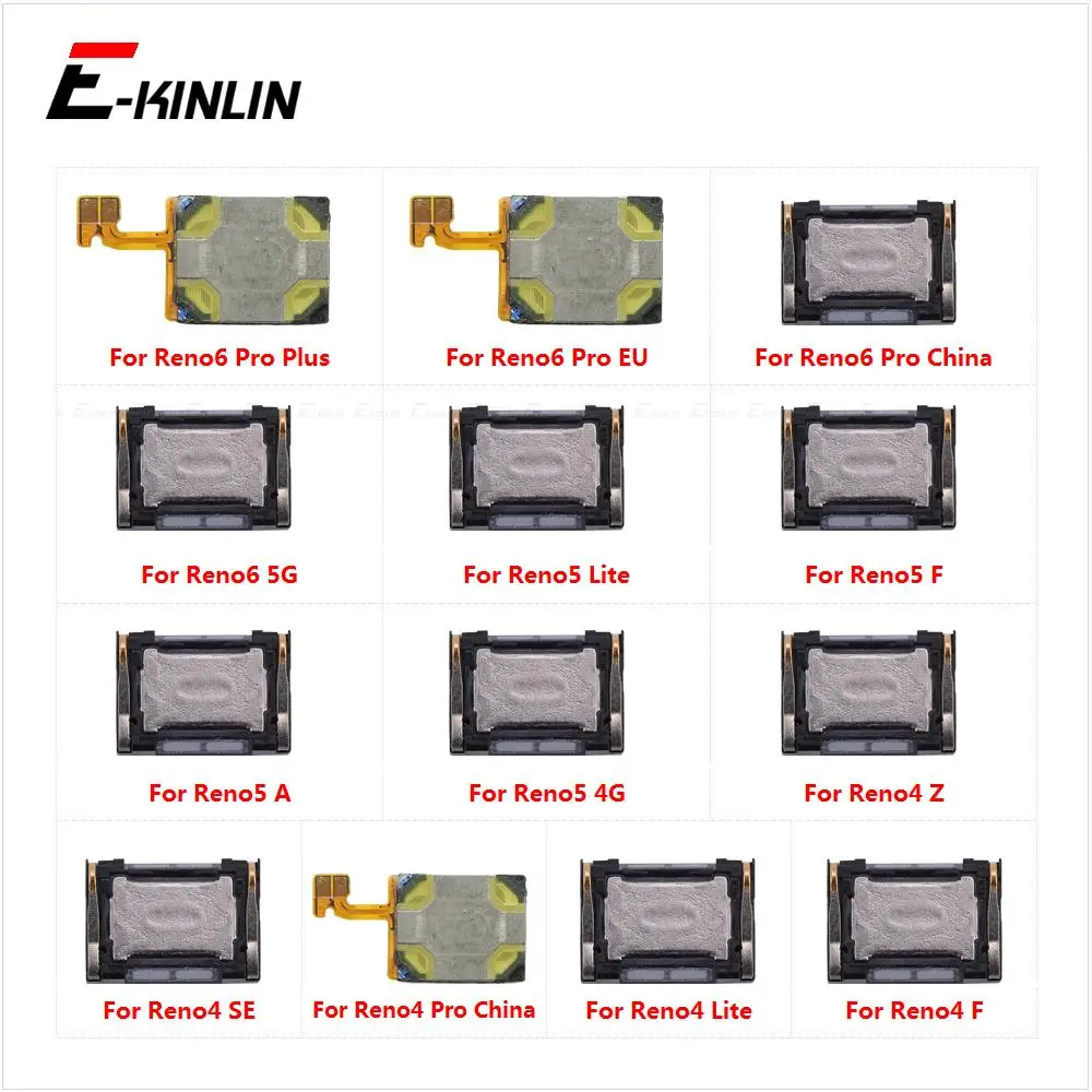 Верхний динамик звуковой приемник гибкий кабель для OPPO Reno6 Reno5 Reno4 Pro Plus Lite F Z A SE 5G 4G