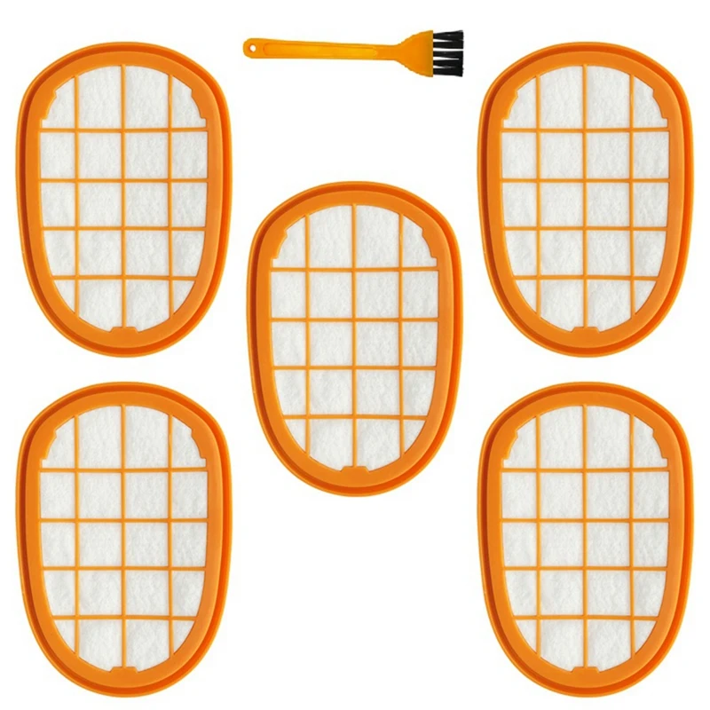 

5PCS Dust Cotton Filter For FC6812 6814 6823 6827 6908 Vacuum Cleaner Replacemnet Filters Parts