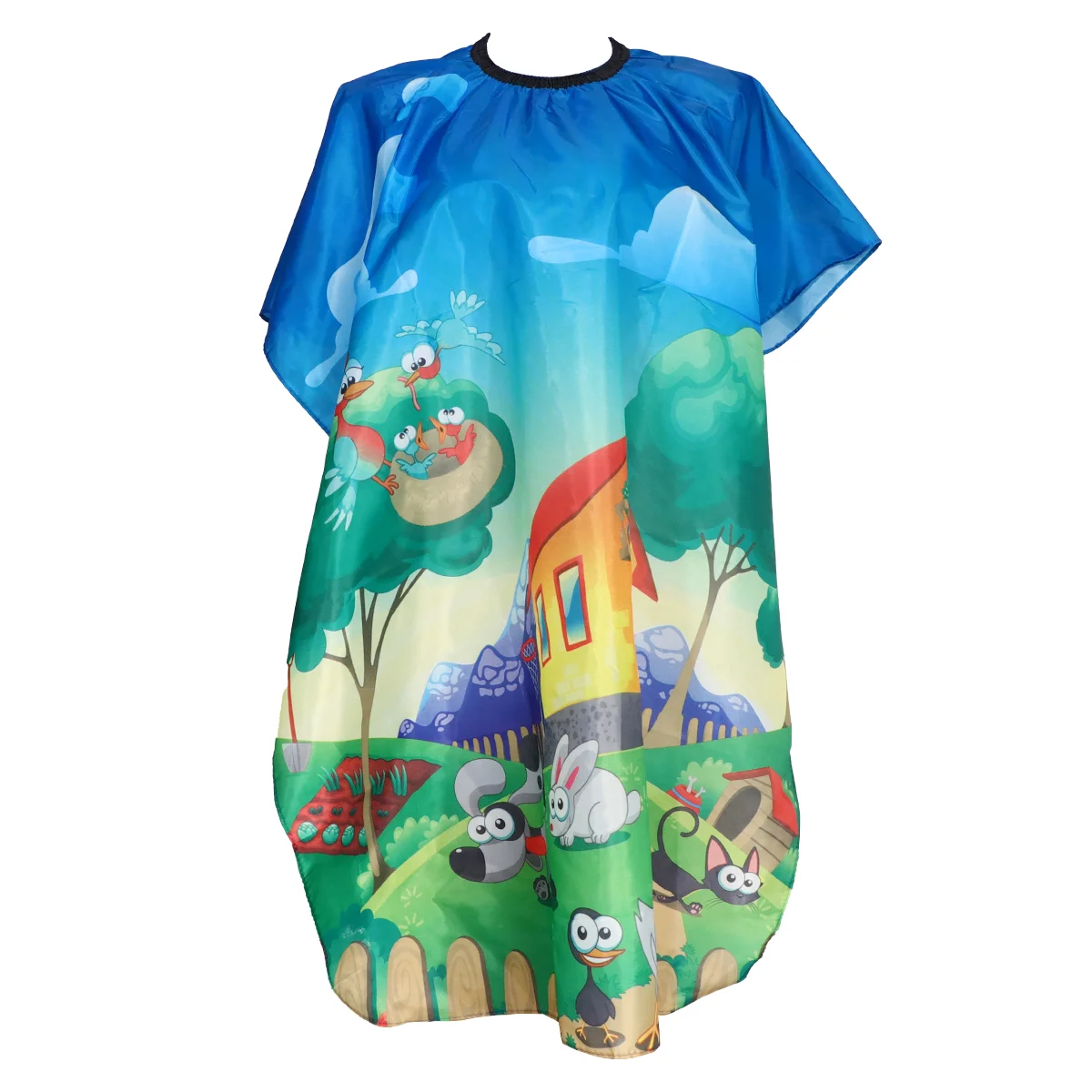 

Cape Hair Kids Haircut Cutting Barber Aproncover Salon Hairdressing Gown Smock Cut Haircuts Child Cloth Styling Children Capes