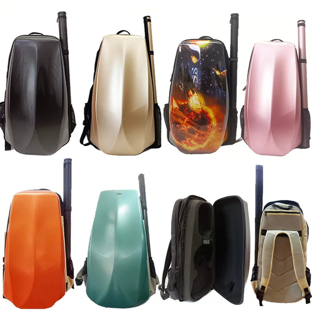 Fastshipping New lightweight 4/4 3/4 violin case backpack composite carbon fiber wear-resistant compression independent bow case