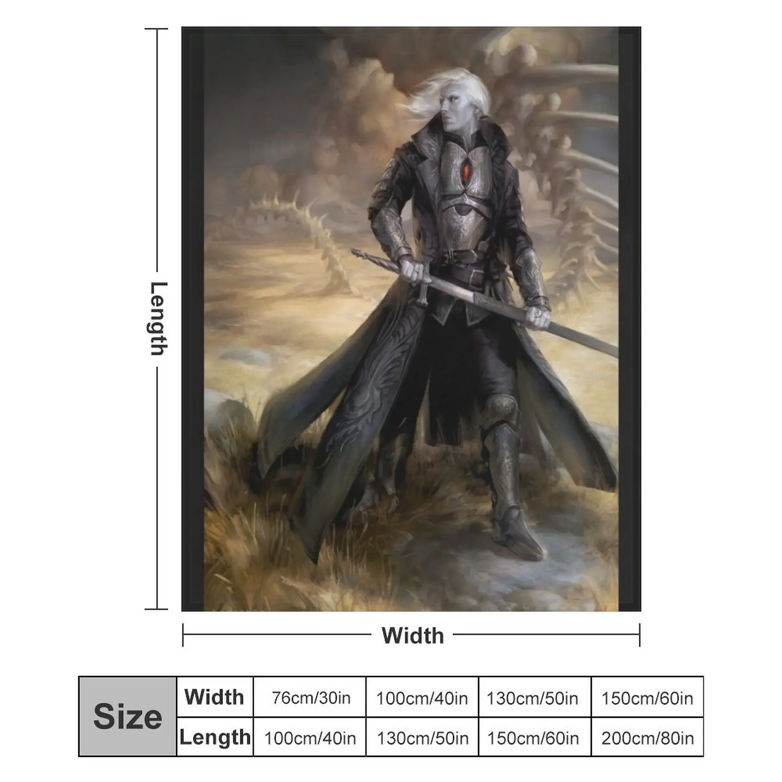 Sorin Planeswalker — фэнтезийное одеяло вампира движущиеся мягкие одеяла