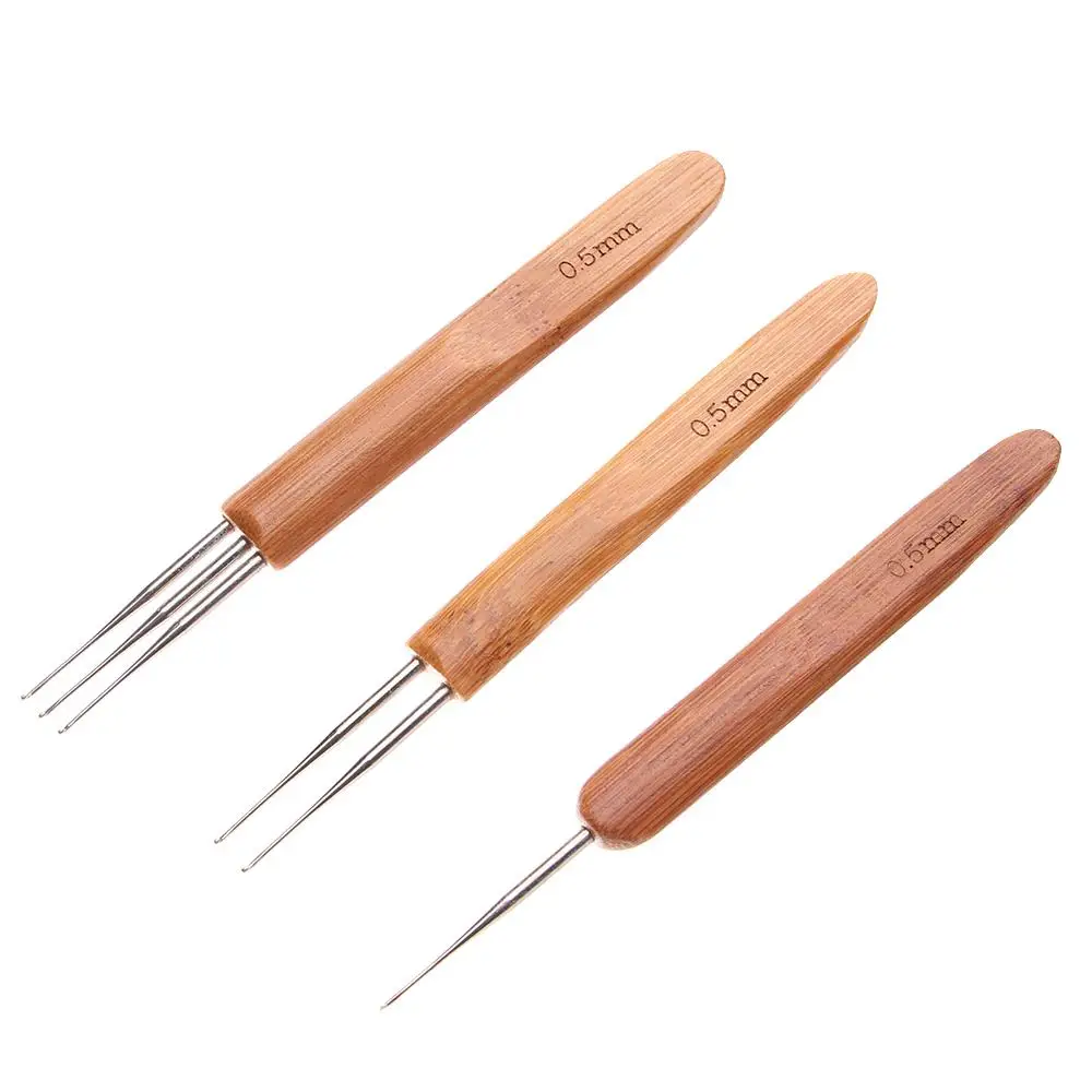 Инструменты для изготовления волос плетение одна/двойная/пухлая головка дредов