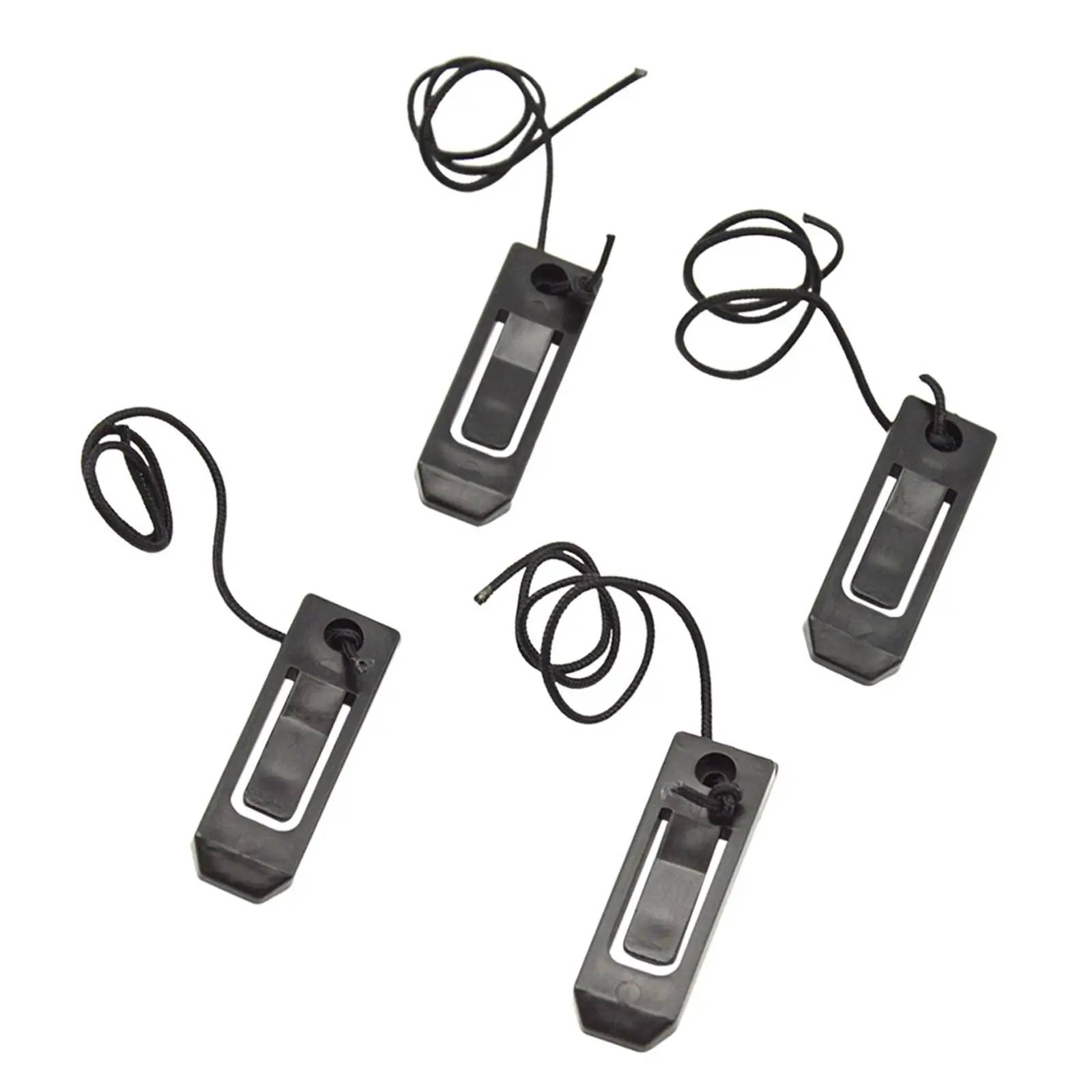 

4 Pieces Surfboard Fin Clips Buckle Accessories Fit for Water Separator