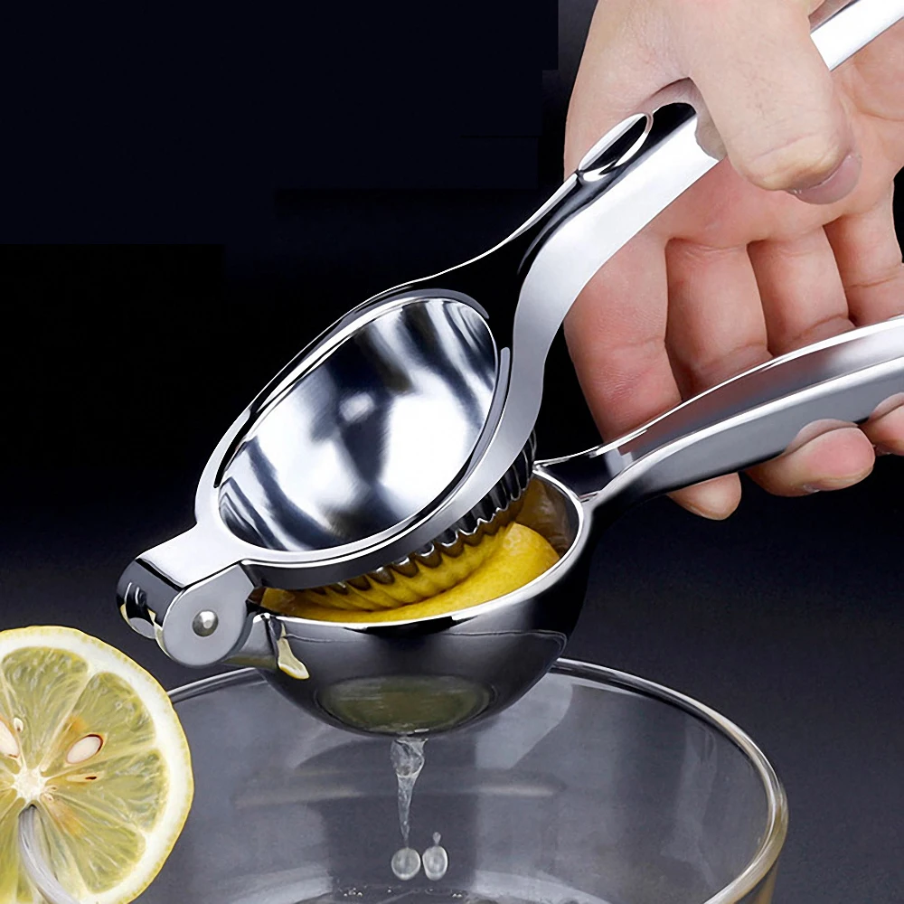 Stainless Steel Household Fruit Lemon Manual Juicer Citrus Orange Hand Squeezer Press Machine Durable Kitchen Tool