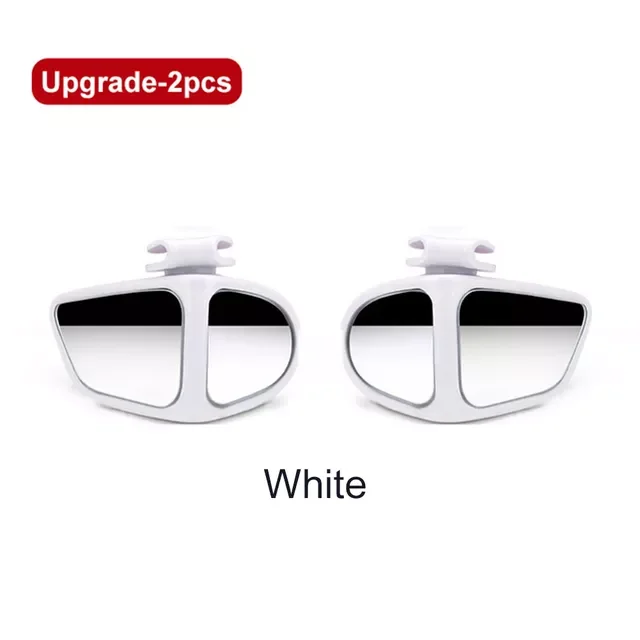 

1 Pair 360 Degree HD Car Blind Spot Mirror Rotatable Adjustable Wide Angle Exterior Automobile Rear View Mirror Parking Mirrorb