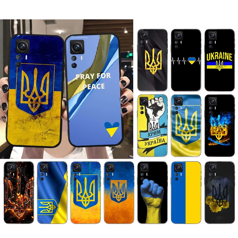 

Phone Case for Xiaomi Mi 11T 11 12T Pro 10T 10 10Pro 12 11 lite 5G NE 10pro Poco X3 Pro Poco F3 M3 Ukraine Flag Case Funda Capa