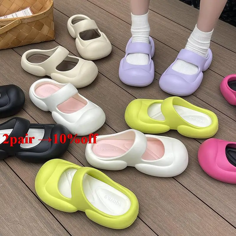 

Slippers summer "women of the south Korean women cool outdoor anti-skid EVA beach slippers