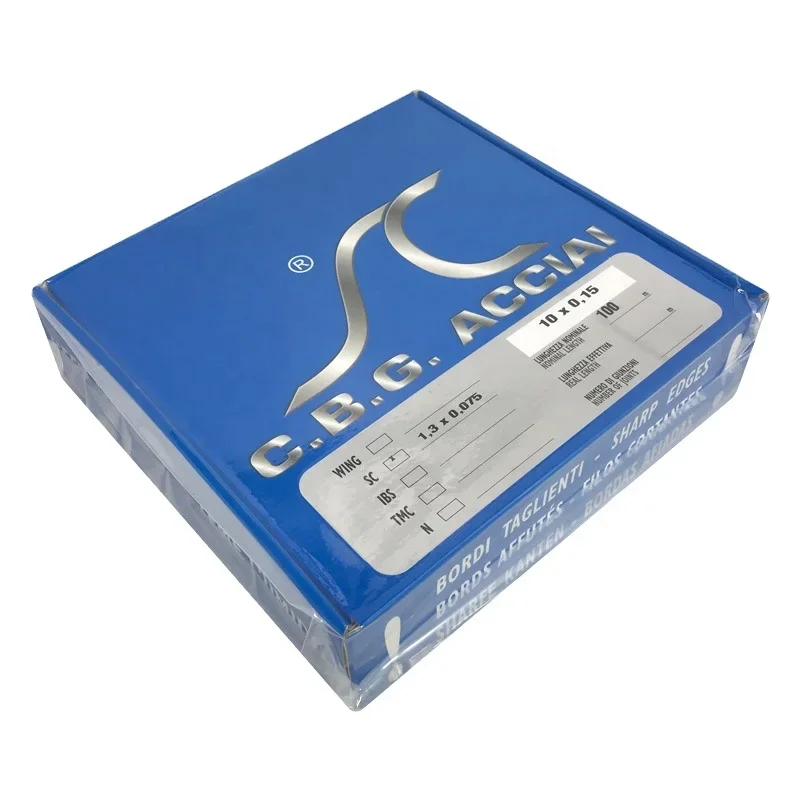 Печатная машина Doctor Blade Скребок для чернил CBG Acciai LAMELLA Гравированный скребок