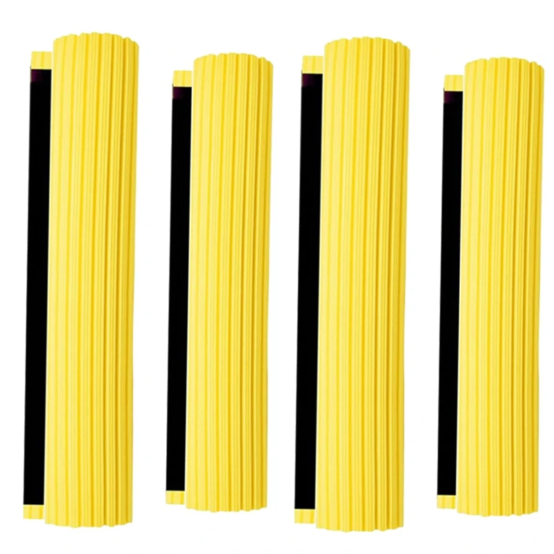 

Mop Roller Head Refill Sponge Refills Cleaning Pads Absorbent Replacement Wet Mopping Clothes Accessories Eraser 4Pack