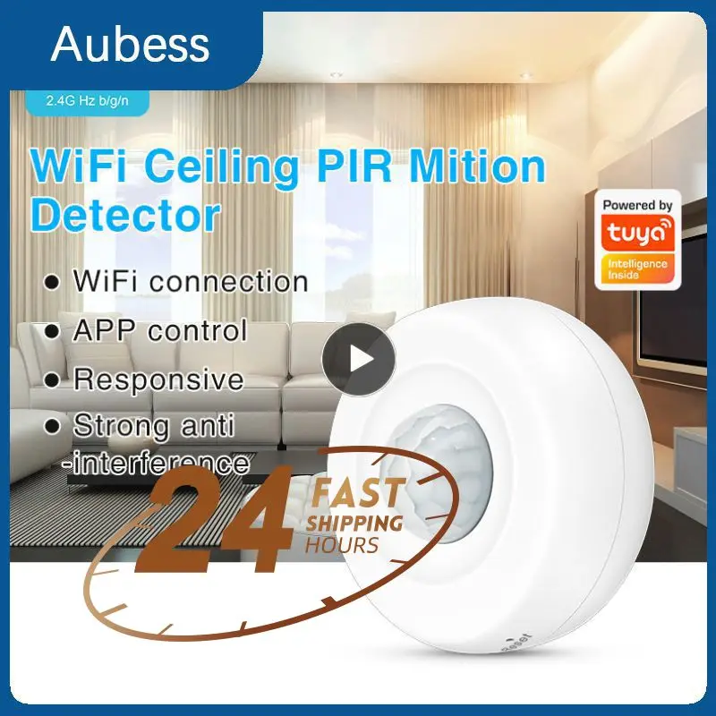 

Real-time Remote Monitoring Smart Body Movement Sensor Tuya Home Automation Pir Motion Sensor Smart Home Wifi Human Detector