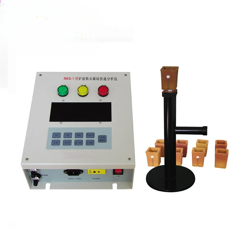 NKS-1 Быстрый анализатор для горячего металлического состава до печи анализатора