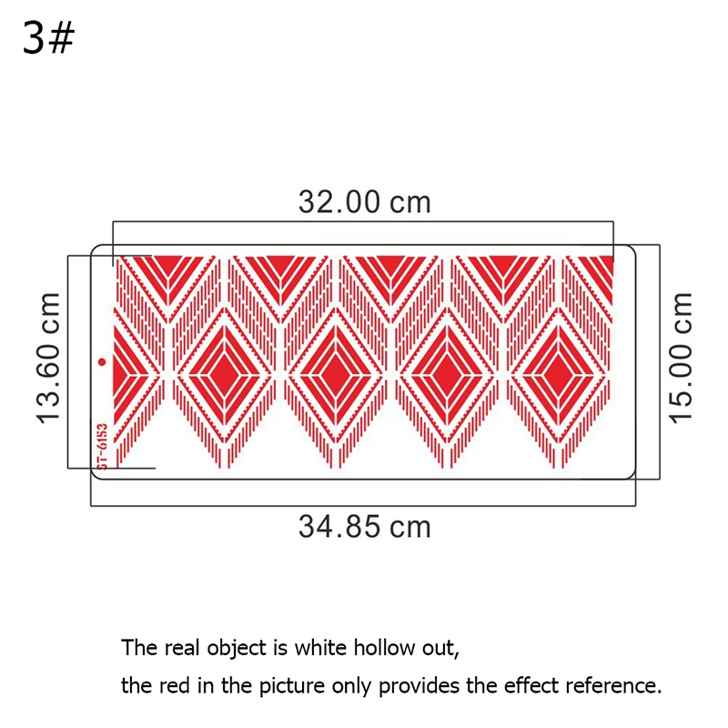 Инструмент для украшения тортов шаблон с пшеничными шипами трафарет торта
