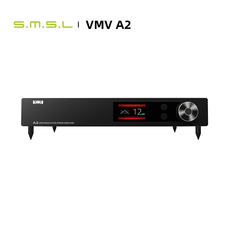SMSL VMV A2 усилитель мощности высокого разрешения 32 бит 768 кГц DSD512 bluetooth XMOS 200 Вт сабвуфер предварительный выход 2,1 аудио усилитель мощности