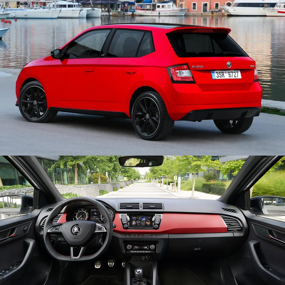 Автомобильный мультимедийный плеер для Skoda Fabia стерео-система на Android с экраном 2018