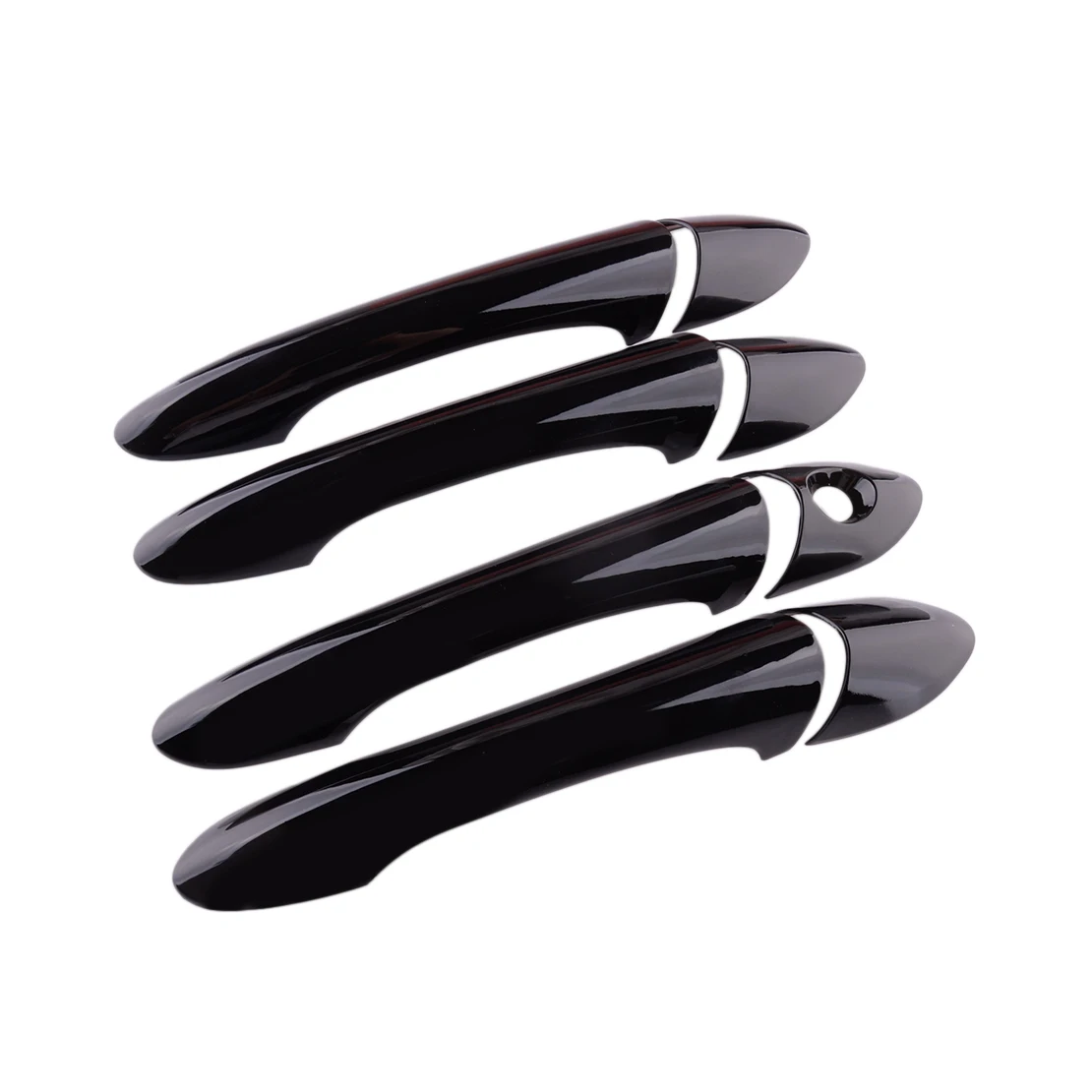 

Car Front Rear Left Right Exterior Door Handle Cover Trim Cap Set Fit for Hyundai Sonata 2011 2012 2013 2014 New