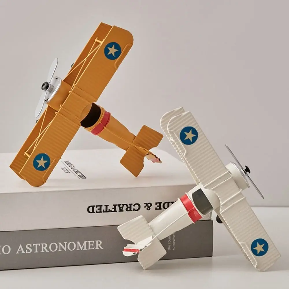 Ретро железная винтажная модель самолета коллекция рукоделия украшения