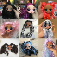 1pcs original lol surprise dolls action figure new omg big sister baby head girl diy toy playing dress up game birthday gifts