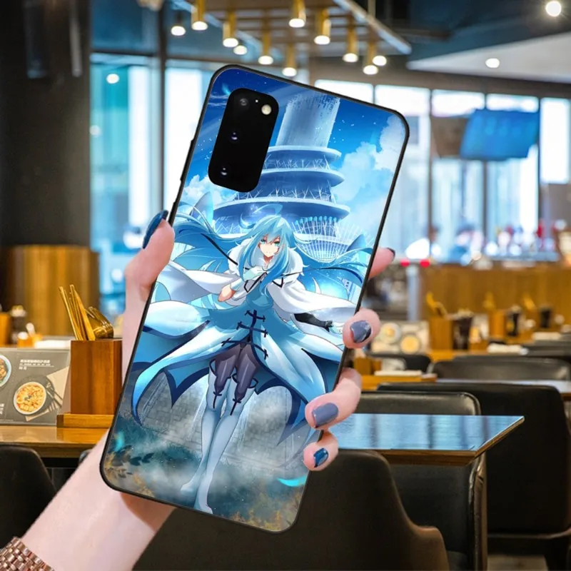Vivy -F1uorite Eye's Song чехол для телефона Samsung Galaxy S6 S7 S8 S9 S10 S21 S22 Plus сверхмягкий черный чехол для телефона (art.: 3920bd2e51515) - 3920bd2e51515