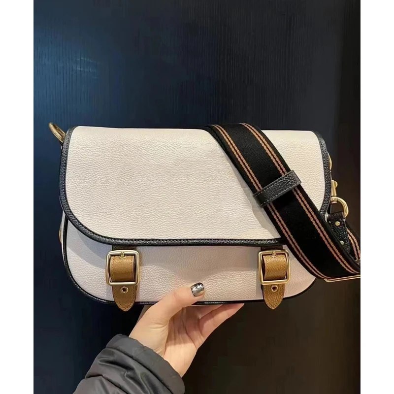 

2022 Spring New Cambridge Women's Bag Vintage Square Crossbody Bag College Student Book Bag Simple Solid Color Shoulder Bags Sac