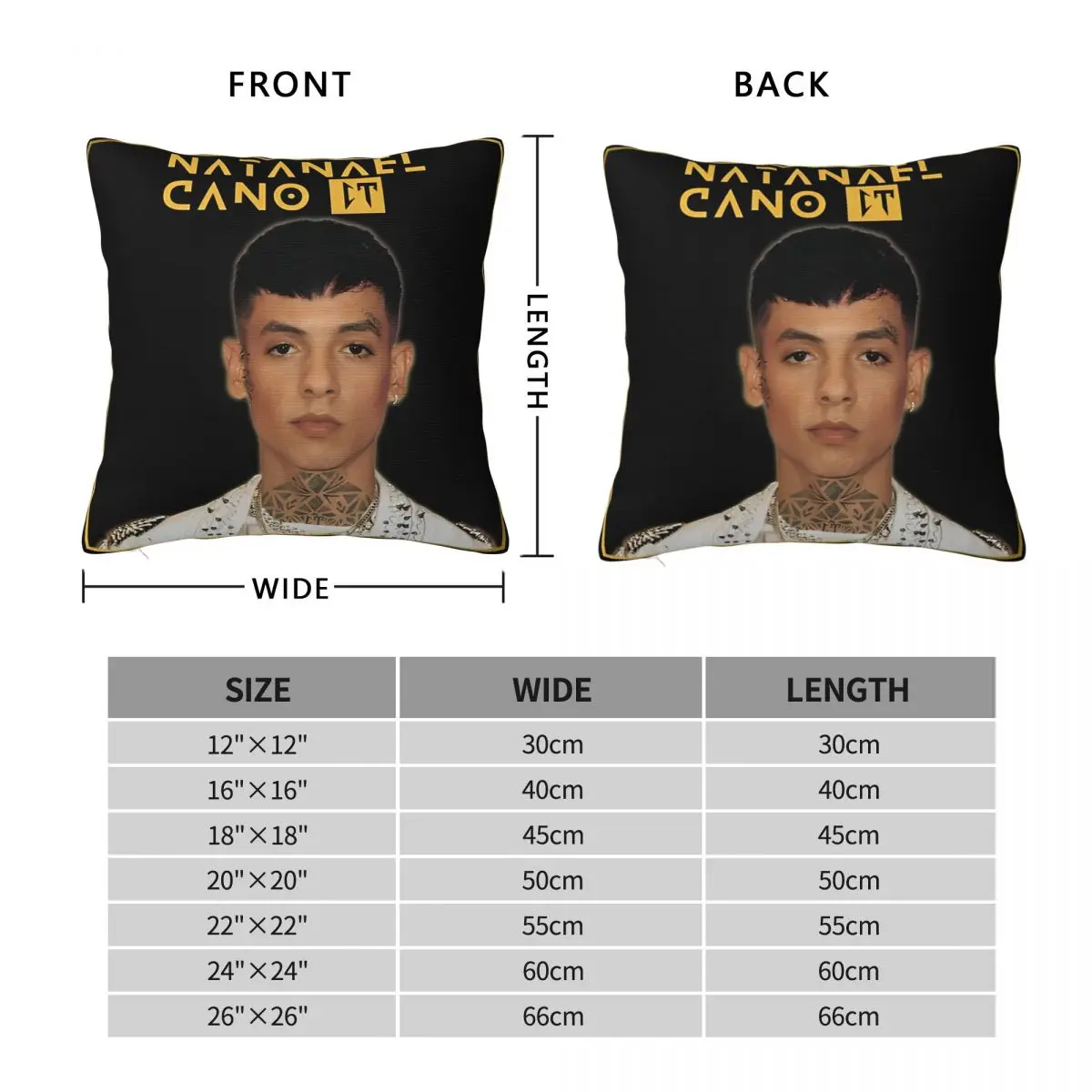 Наволочка N-natanael Cano с рисунком декоративная подушка Обложка для гостиной оптовая