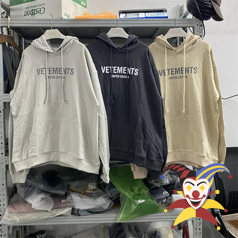 

Vetement 2023FW Limited editor Vetement толстовка мужская женская с капюшоном