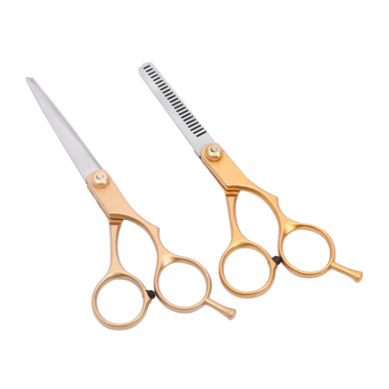 

Hair Scissor Cutting Styling Tool Teeth Scissors Stainless Steel Professional Barber Salon Hairdressing Haircut Shears