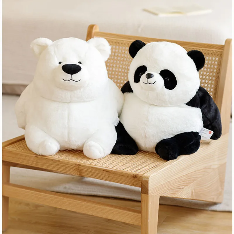 

Furry Panda X Bear Plush Doll 20/30cm Lovely Animal Plump Plush Toy