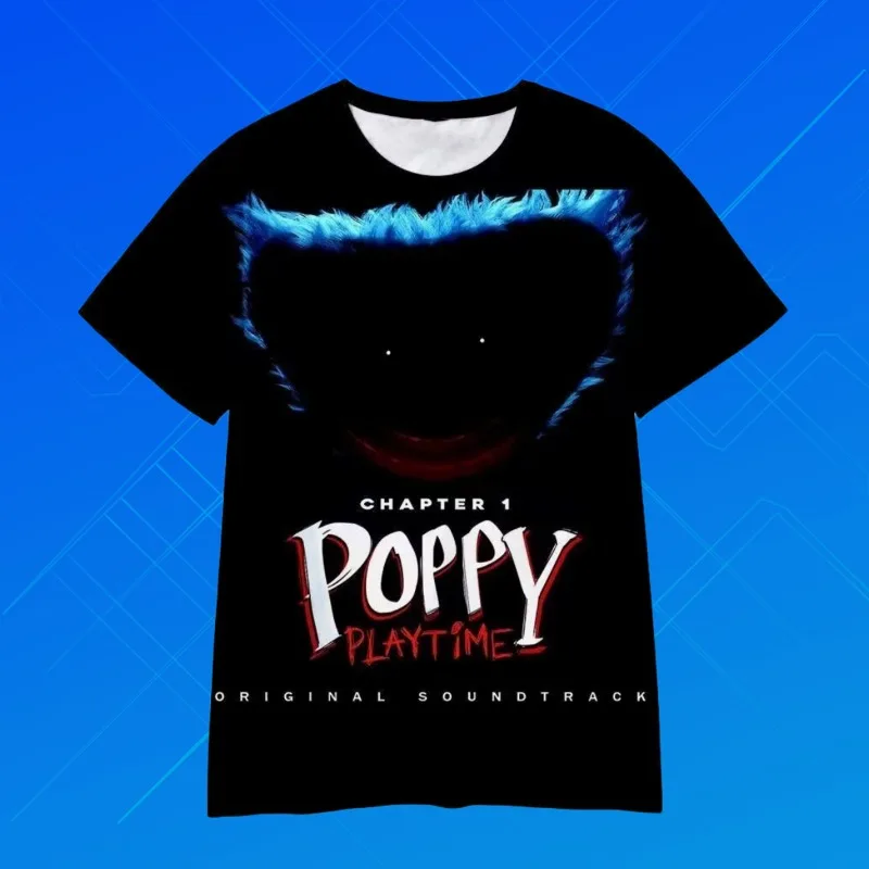 Новинка 24/25 популярная Повседневная Веселая футболка с 3D-принтом монстра в виде