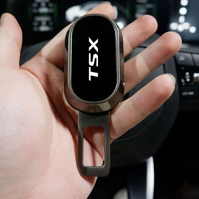 

Metal Car Seat Belt Extender For Acura TSX Car Seat Belt Plug For Acura Integra TL TLX ILX RL NSX ZDX MDX RDX TSX RSX RLX