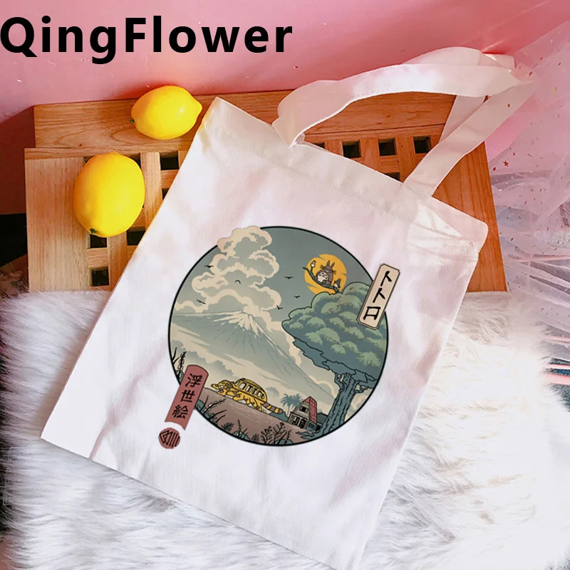 

Сумка для покупок totoro, сумка для переработки продуктов, женская сумка для покупок, сумка-тоут, сумка для покупок