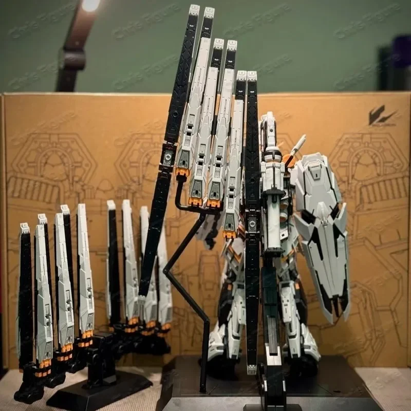 Фото В наличии: Модель NCZZW RX-93 Nu Fighter, фигурка CMM GK Style, масштаб 1/100, сборная модель, 24 см, аниме-фигурка UC, подарок №1