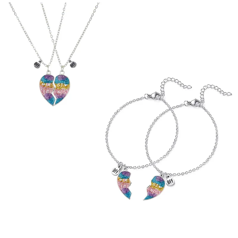 Ожерелье с подвеской в виде сердца для женщин и девочек |