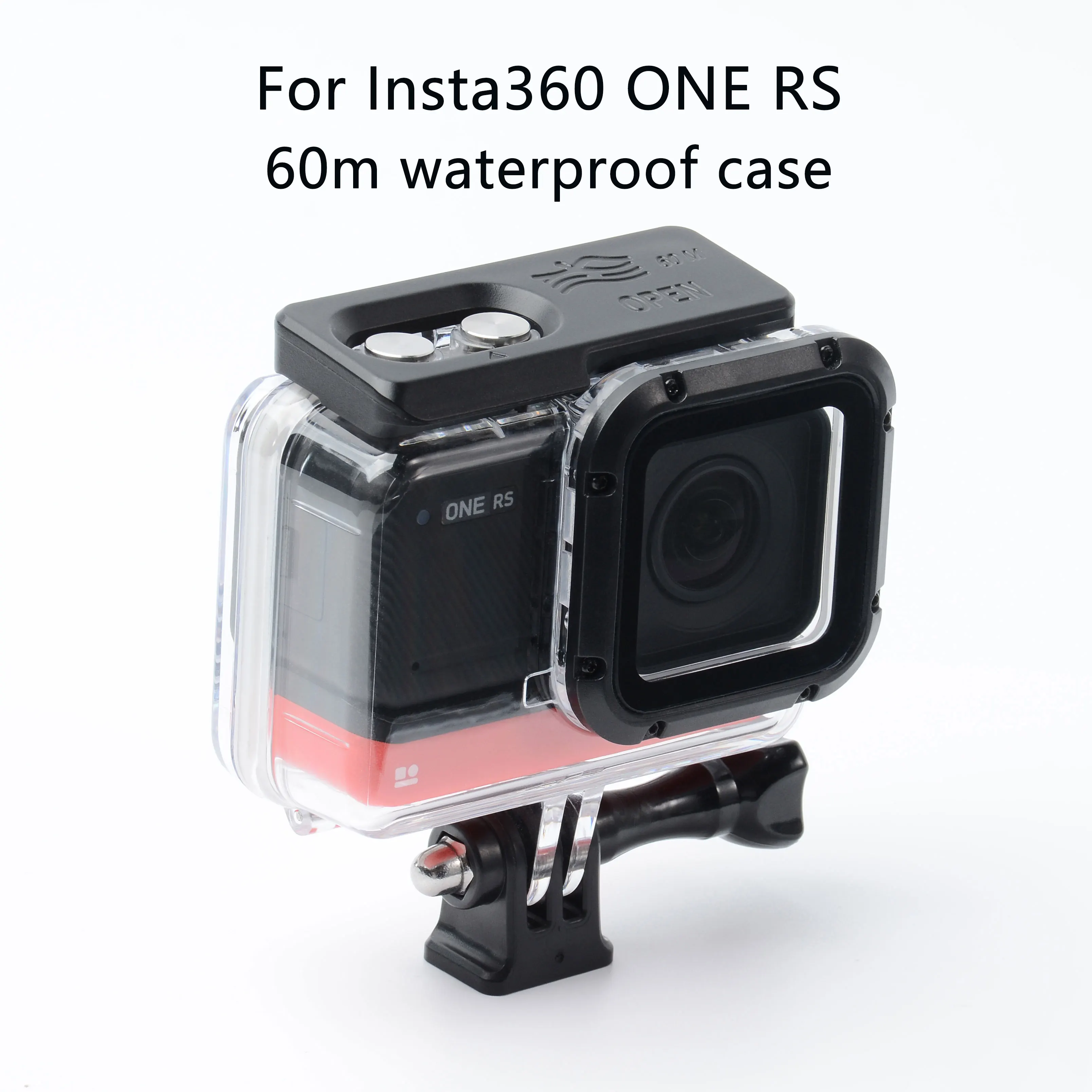 

60 м водонепроницаемый чехол для Insta360 ONE RS Дайвинг для Insta 360 4K Boost объектив водонепроницаемый бокс защитный чехол Аксессуары