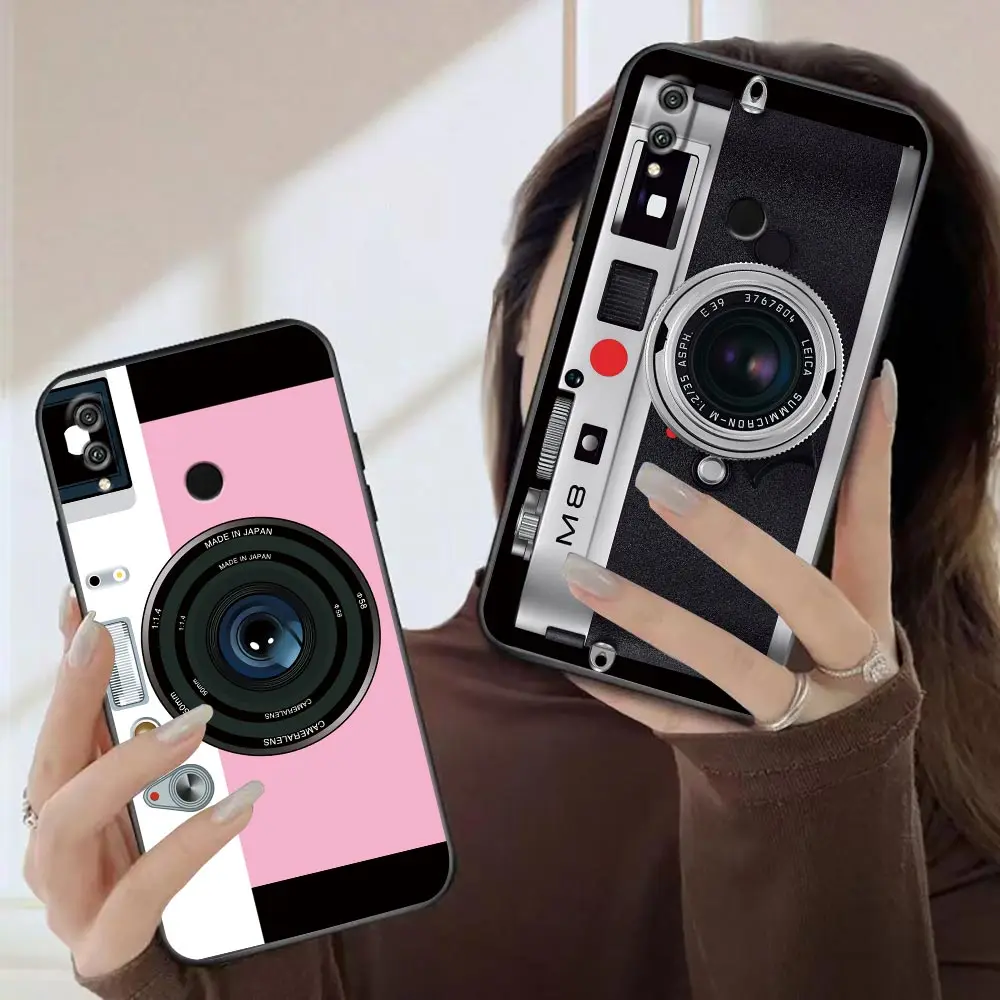 

Funda Case For HUAWEI Honor 9X 9 9I 8 8X 8C Max 7 6 6C 6X 5A 50 20 10 10I NOTE 10 Lite PLAY Pro Case Classic Fashion Camera Lens