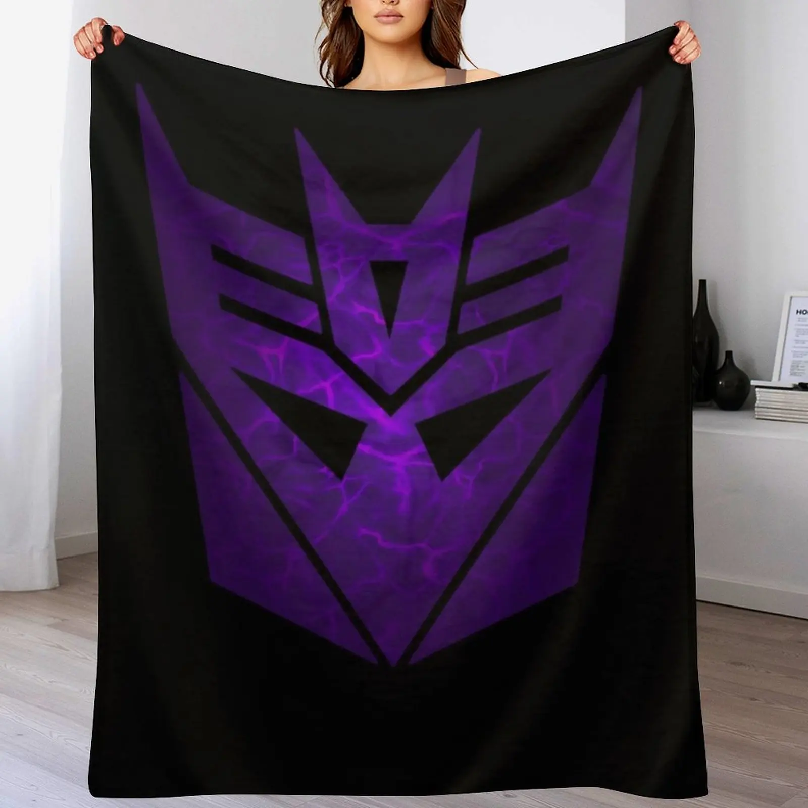 Винтажное плед с логотипом Decepticon для кровати летние постельные принадлежности